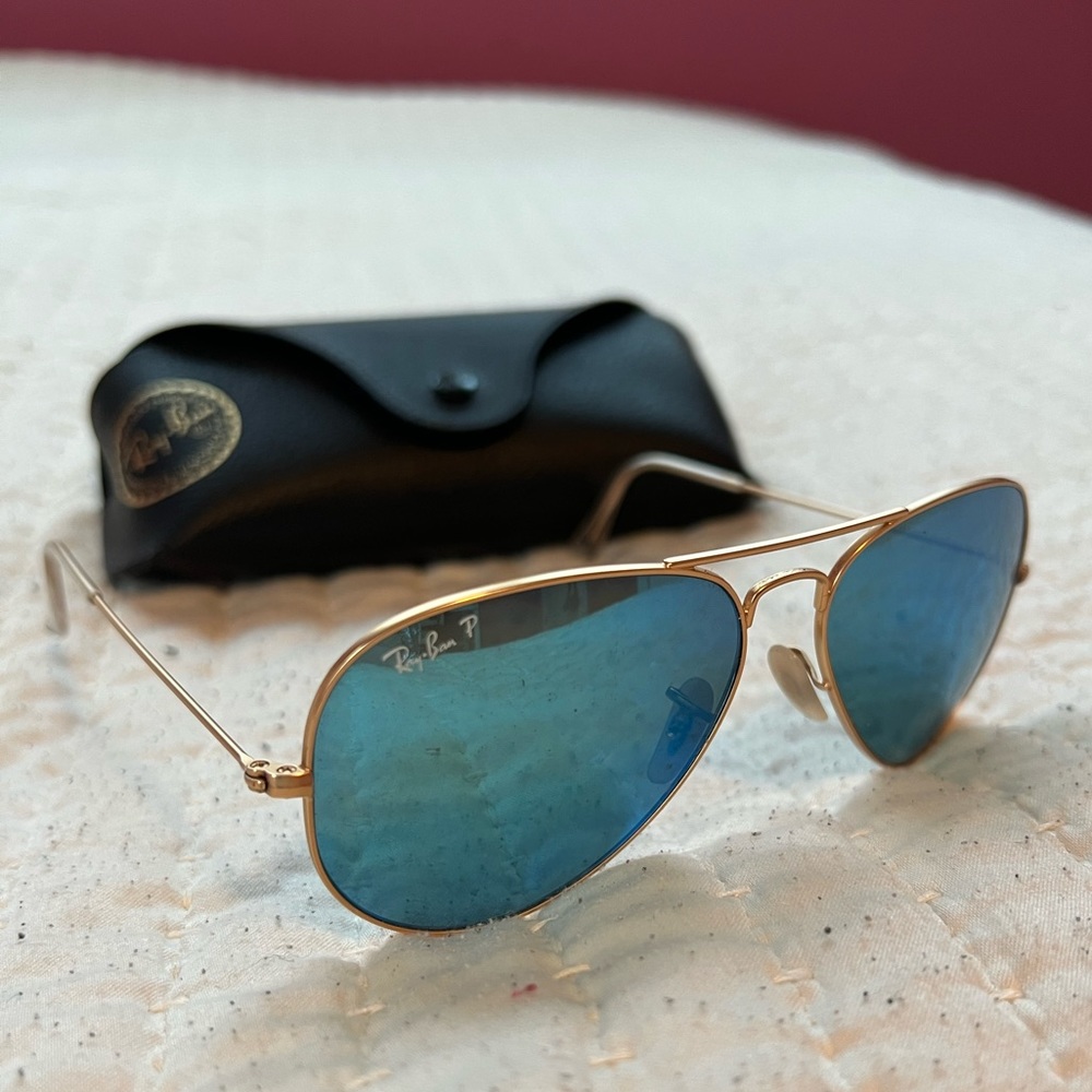 Authentic Ray Ban Aviator Sunglasses